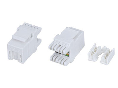 RJ45 keystone jack 180 degree