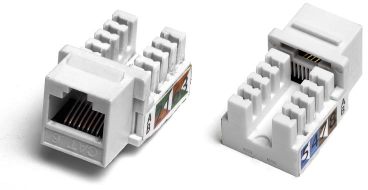 keystone jack utp cat6