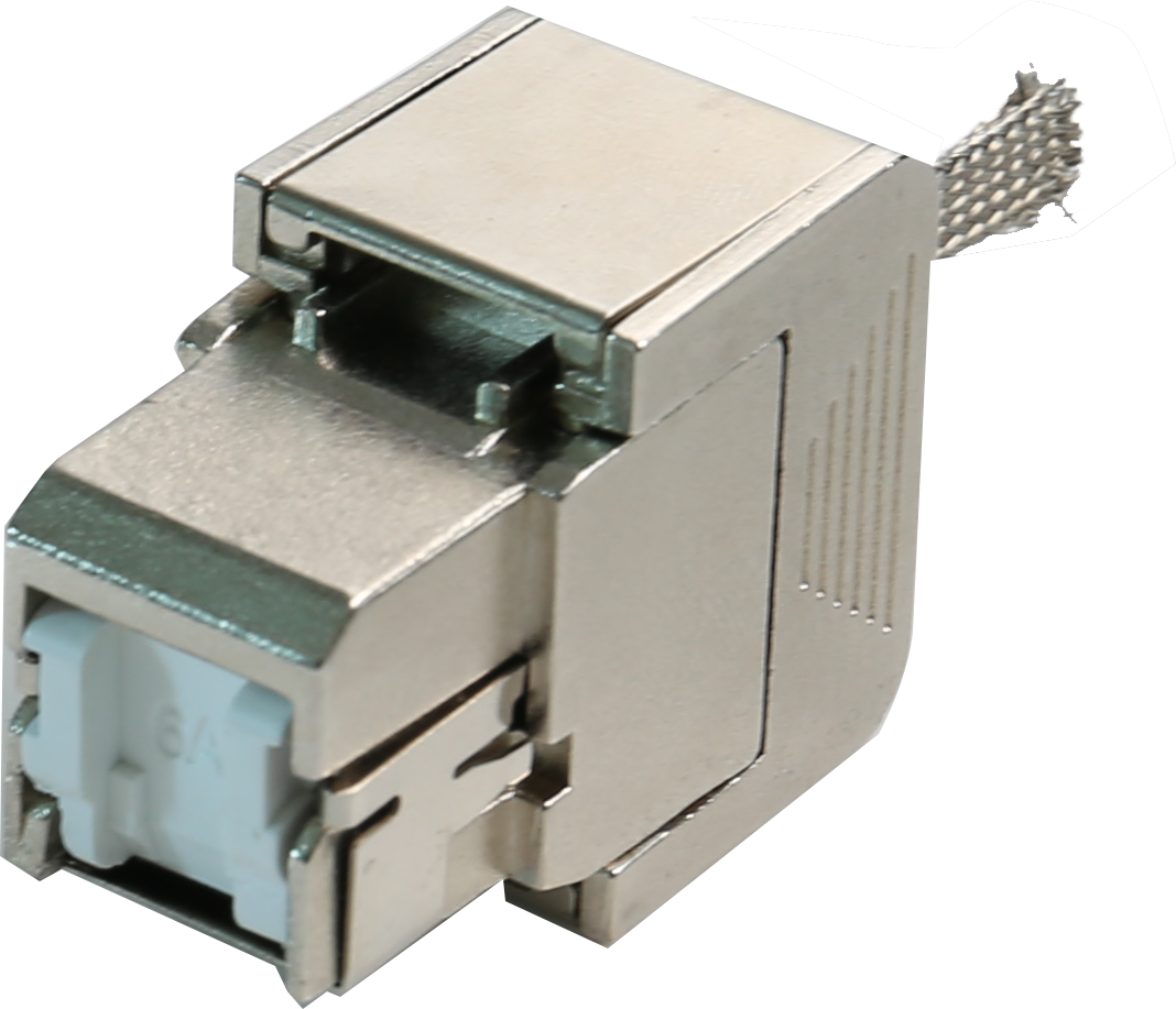 STP CAT6A keystone jack