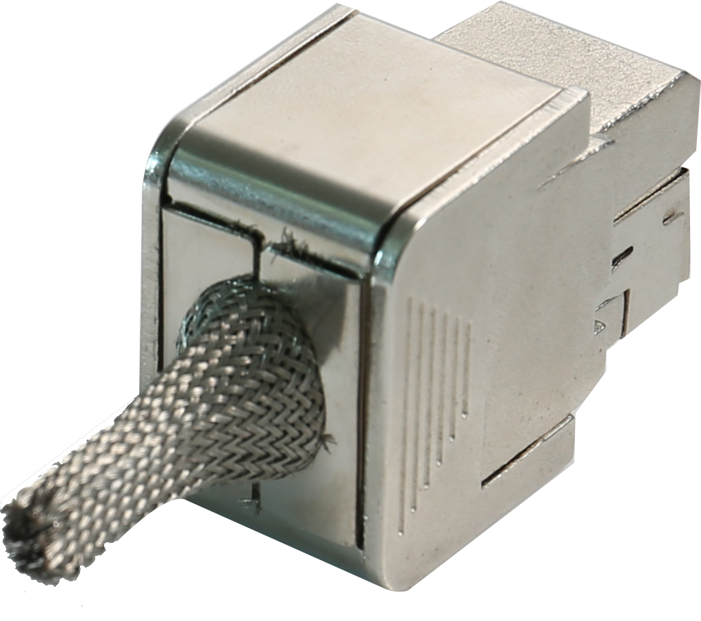 New!Cat6a stp keystone jack